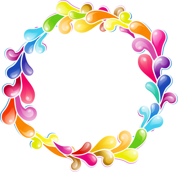 Круглая рамка