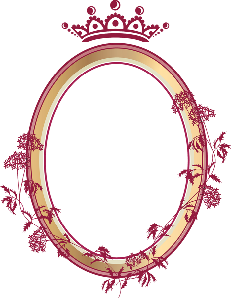 Овальная рамка для текста