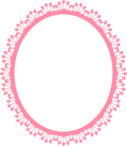 Овальная рамка