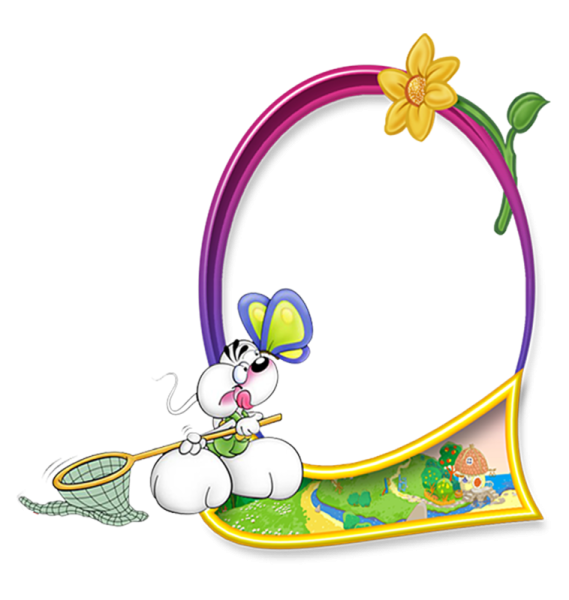 Овальные рамки для детского