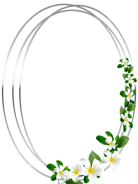 Овальная рамка