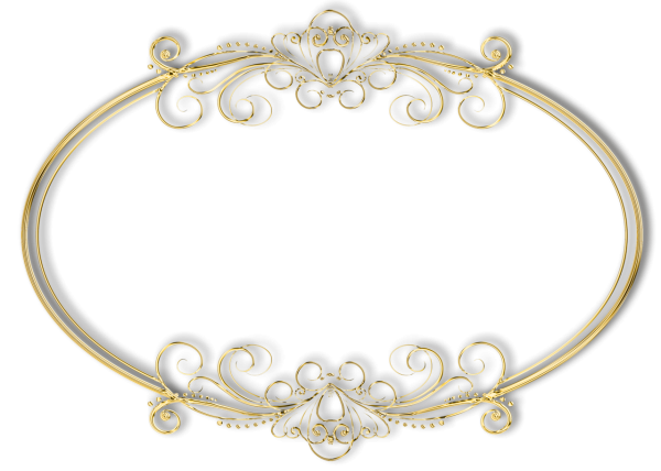 Овальная рамка для надписи