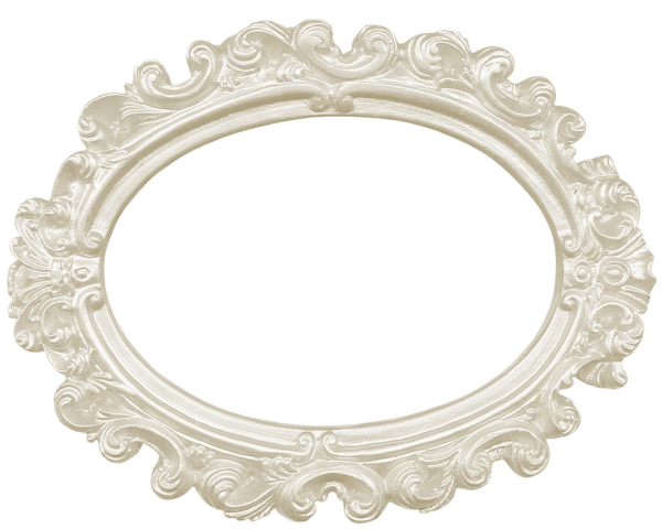 Овальная рамка
