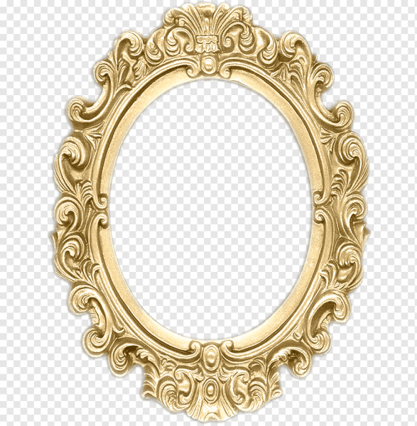 Овальная рамка