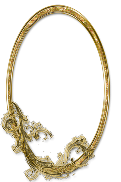 Овальная рамка