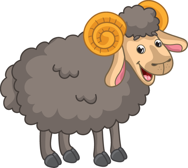 Баран картинка для детей