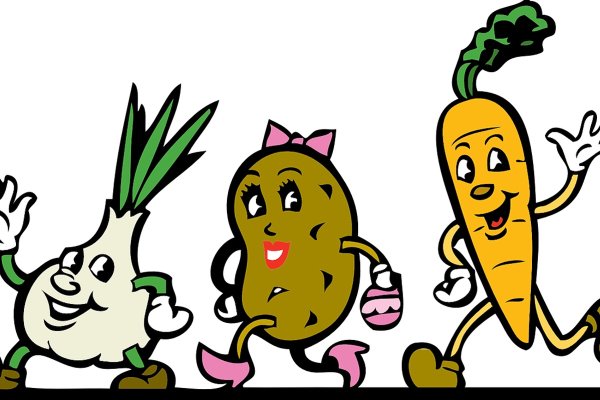 Мультяшные овощи