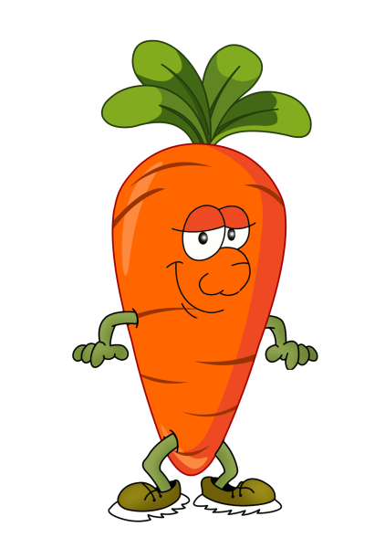 Мультяшные овощи и фрукты