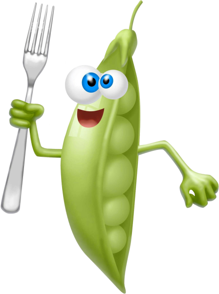 Мультяшные овощи и фрукты