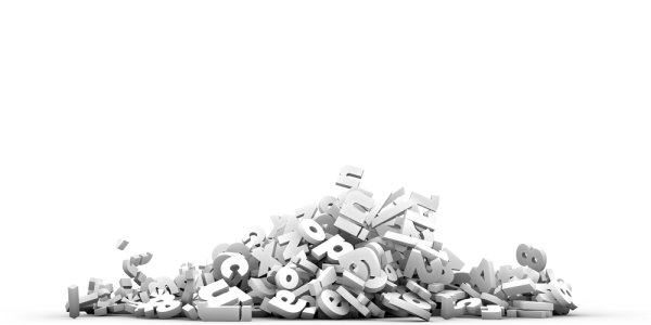 Буквы сыпятся