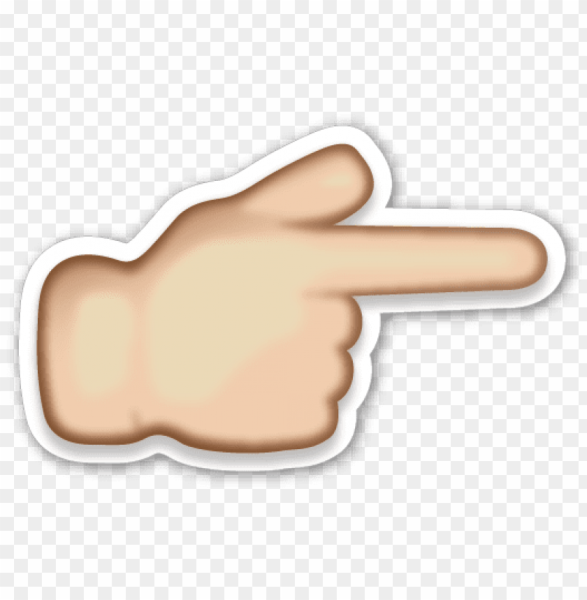 Палец вправо