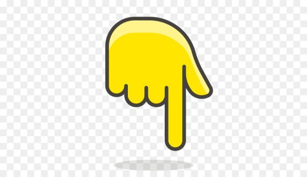 Палец вниз Смайл