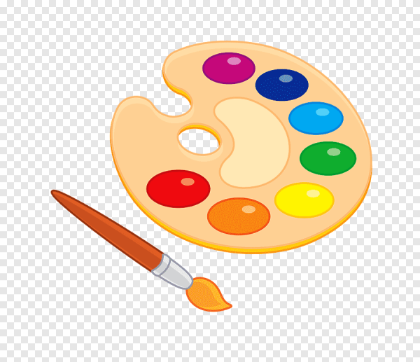 Палитра красок для детей