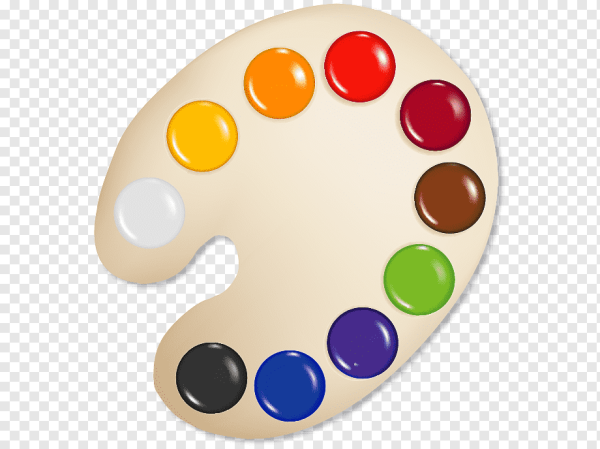 Палитра для красок детская