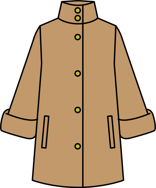 Пальто клипарт