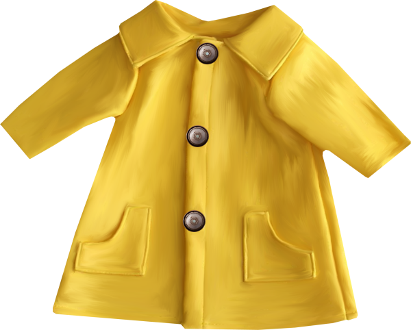 Пальто детское с пуговицами