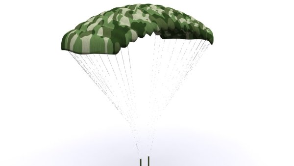 Военный парашют для детей