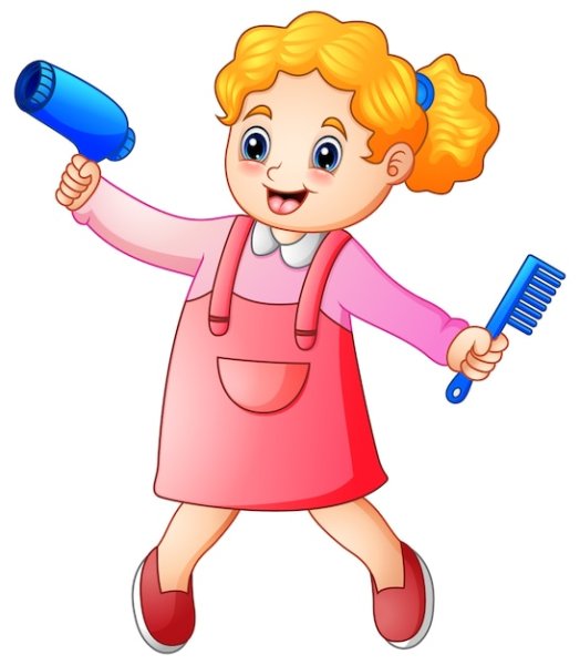 Парикмахер картина для детей