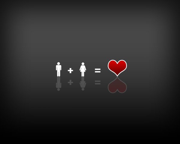 Фон любовь Минимализм