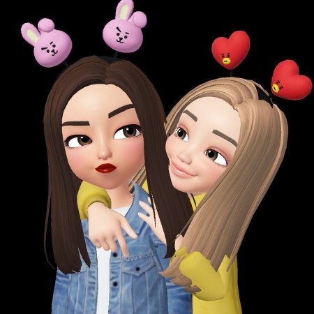 2 Девочки мультяшные