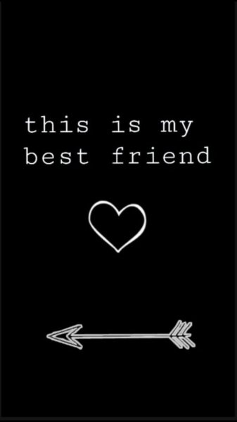 Обои для подруг на 2 телефона