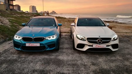 BMW m5 vs Mercedes e63