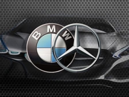 Значок BMW И Mercedes