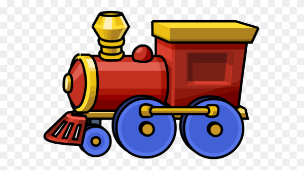 Прозрачный паровозик