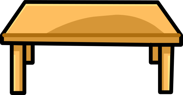 Обеденный стол мультяшный