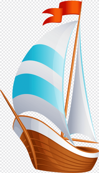 Кораблик на прозрачном фоне