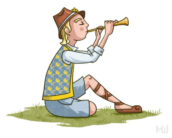 Мальчик с дудочкой