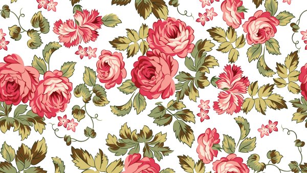 Цветочный принт