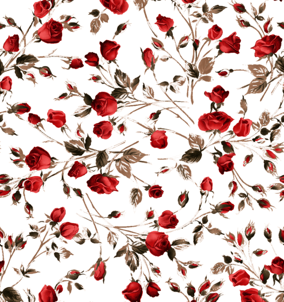 Бесшовный цветочный узор