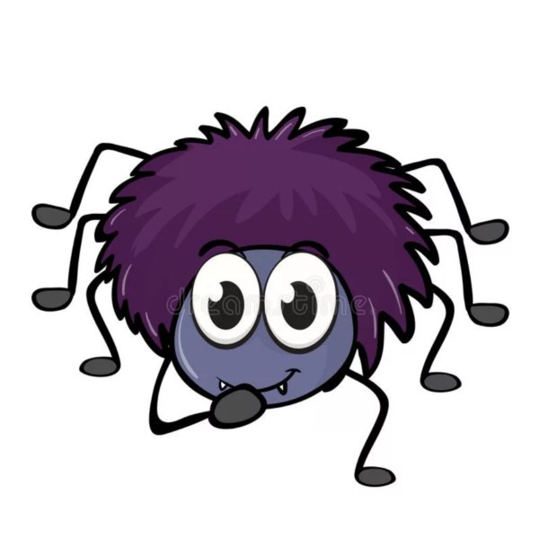 Паучки мультяшки