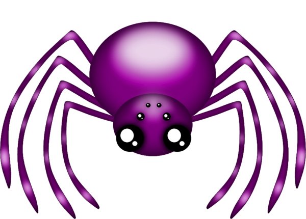 Паучок мультяшный