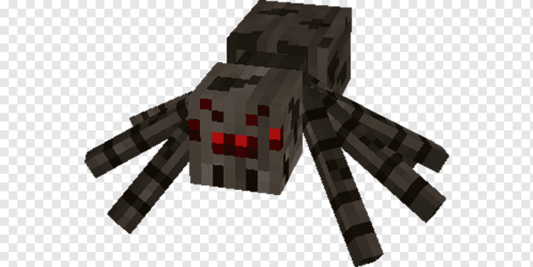 Паук майнкрафт спереди