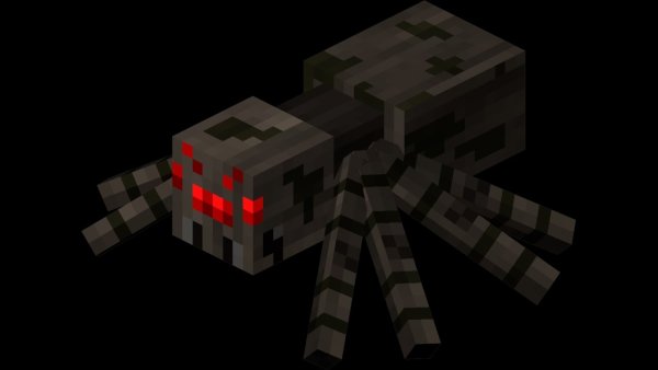 Паук майнкрафт