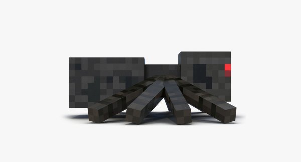 Большой паук из МАЙНКРАФТА