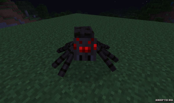 Ядовитый паук майнкрафт