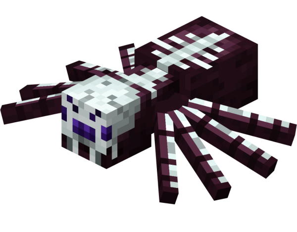 Костяной паук майнкрафт