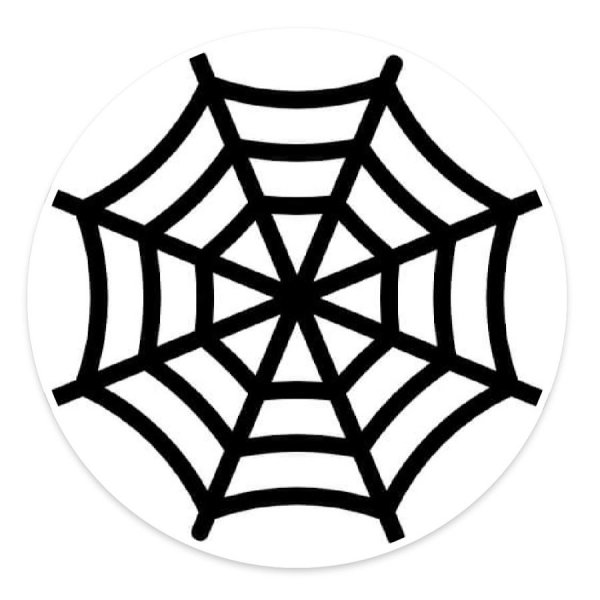 Паутина значок