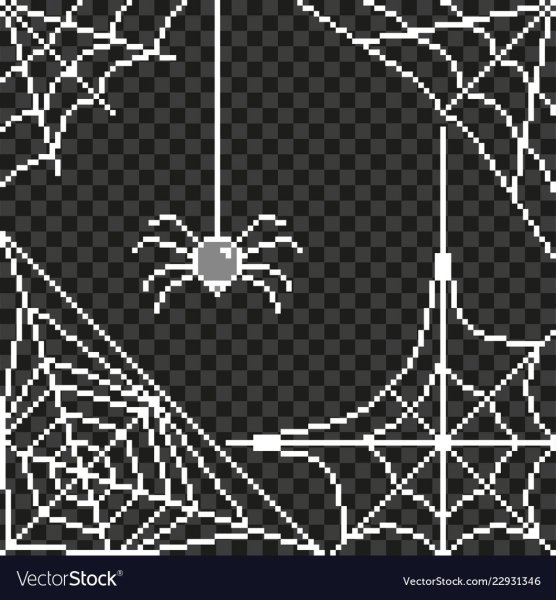 Паутина пиксель