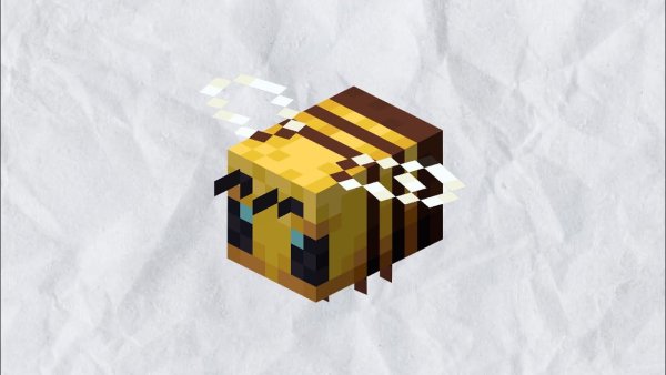 Пчела в МАЙНКРАФТЕ