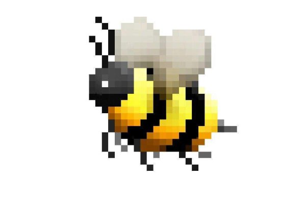 Пиксельные пчёлы