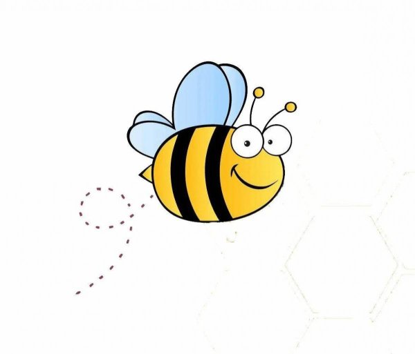 Пчелы мультяшные