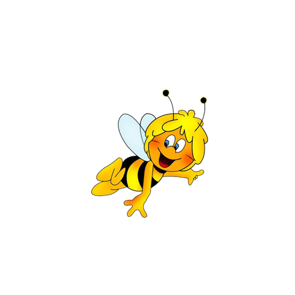 Пч1лки на прозрачном фоне