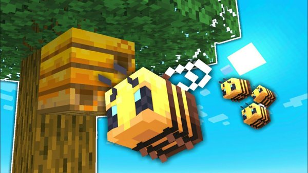 Пчела майнкрафт