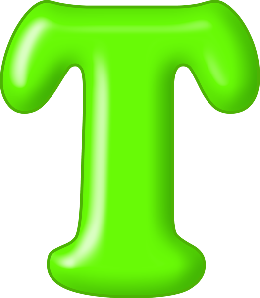 Разноцветные буквы