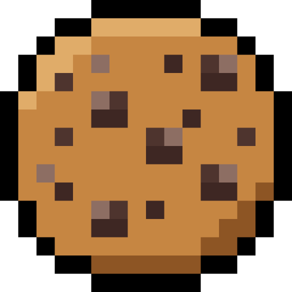 Пиксельная печенька