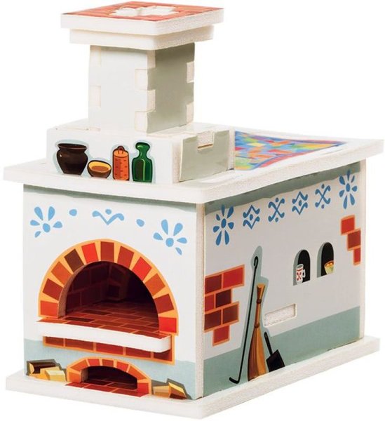 Объёмный пазл-игрушка "Емелина печка"